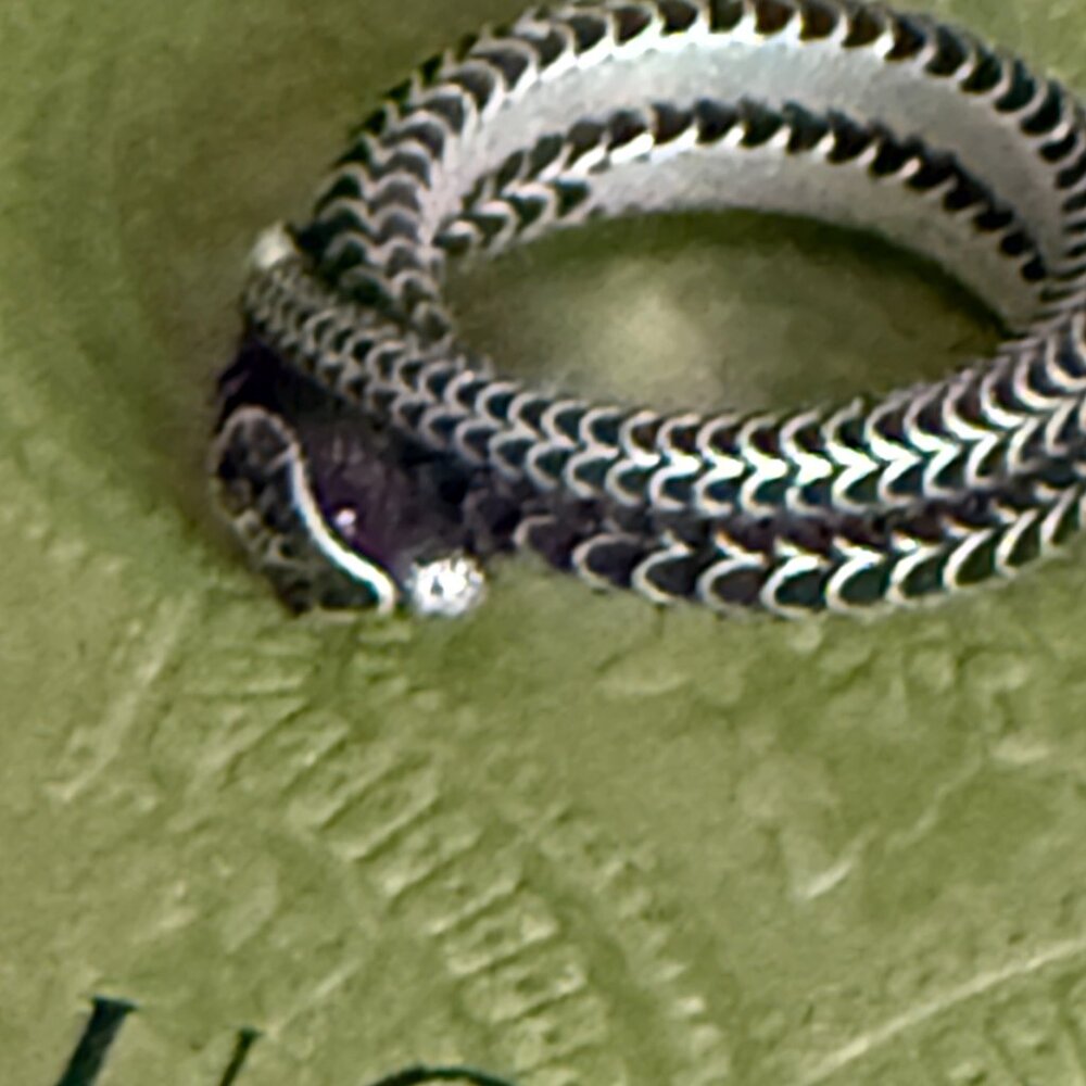 GUCCI Silver 925 Snake Ring 577294 J8400 - Picture 4 of 15